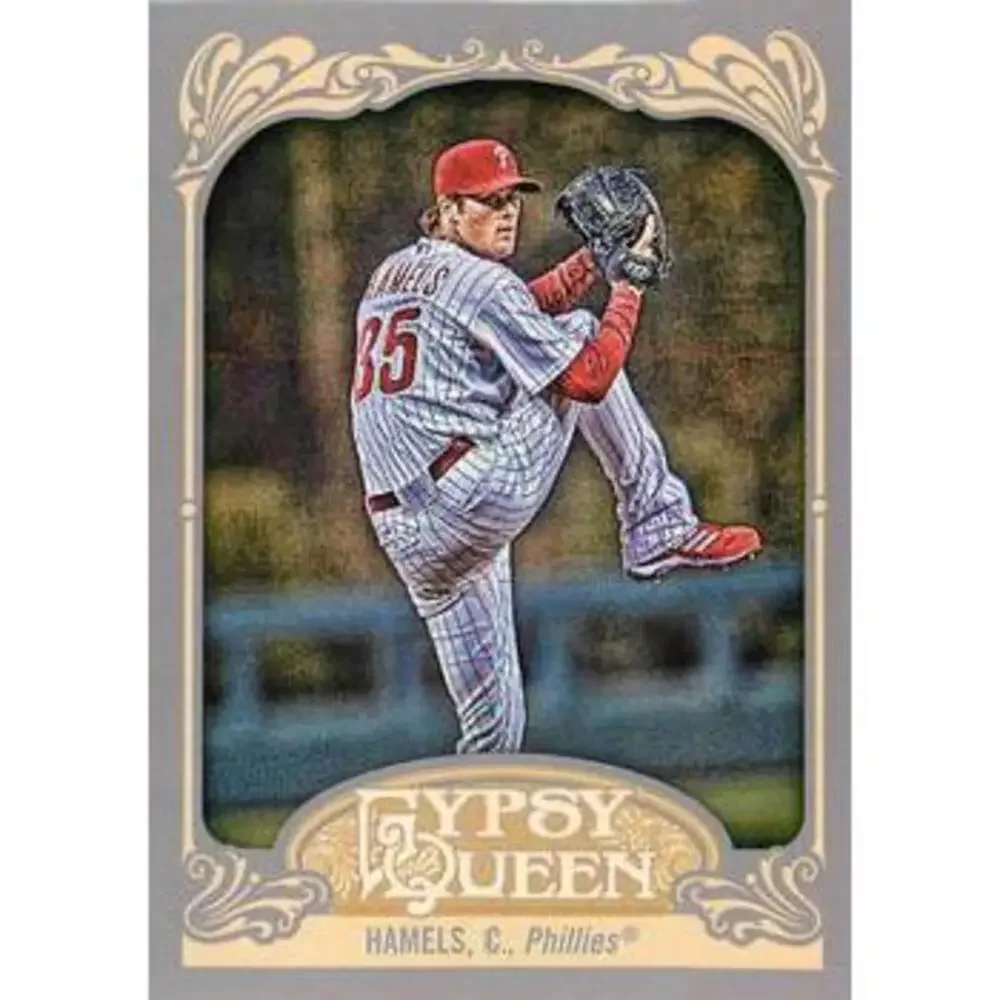 2012 Topps Gypsy Queen Cole Hamels # 30 Philadelphia Phillies